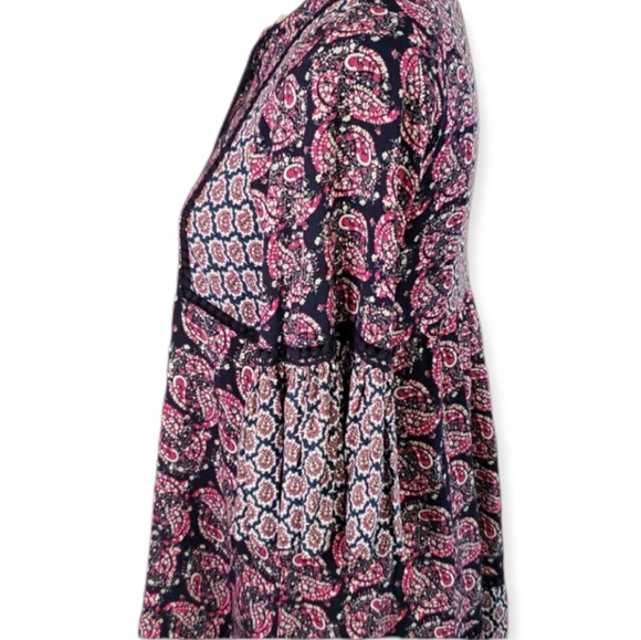 Umgee Boho Bell Sleeve Dress - Picture 3 of 11